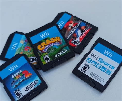 How to Put Wii Games on an SD Card F.